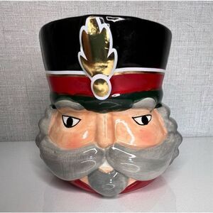 NEW Festive Christmas Holiday Nutcracker Face Coffee Mug
